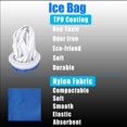 thumbnail image 4 of Ice Bags for Injuries Reusable Leak-Proof Packs Injury Hot Cold Therapy Head Knee Ankle Face Back Shoulder Fever Elbow Pain Relief Soft Large Medium Small (11 9 6 Inch) 3 Pack -, 4 of 4