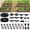 75FT(25FT 5/16" Main tube+ 50FT 1/4'' Drip tube), variant on Drip Irrigation System, Quick-Connect Garden Watering System Kit with Adjustable Emitters for Greenhouse, Garden Grid, Raised Bed, Potted Plant
