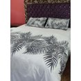 thumbnail image 2 of 4Pcs 100% Algodón Juego de Ropa de Cama Funda Nórdica con Sábana Ajustable y Fundas de Almohada Todo, 2 of 3