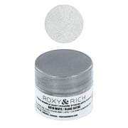 Edible Hybrid Sparkle Dust, Satin White, 2.5 Grams by Roxy & Rich