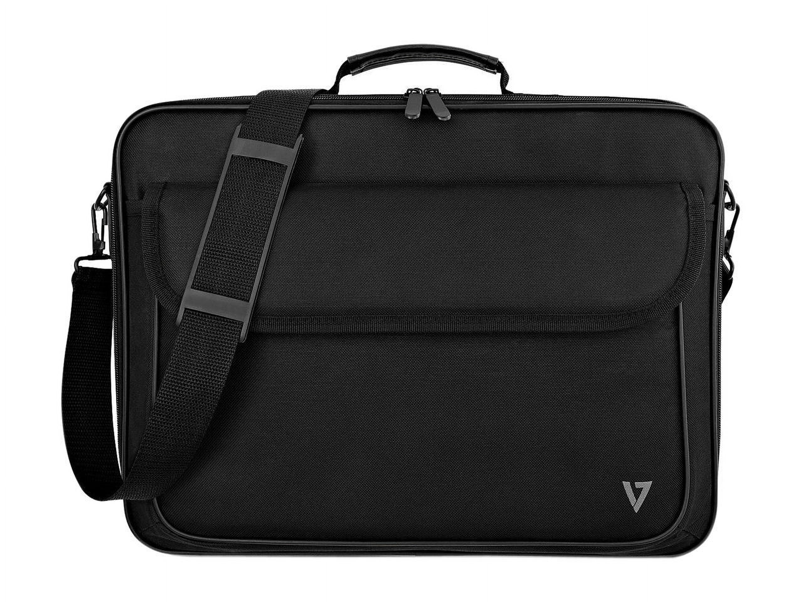 V7 16" Essential Frontloading Laptop Case, Black