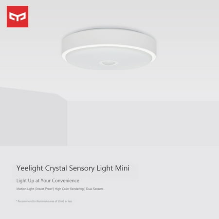 Yeelight LED Ceiling Light Human Body Sensitive Sensor Induction Smart LED Lighting Lamp Round Ceiling Light Surrounding Ambient Lighting 5700K 670lm for Bedroom Living Room Dining Hall AC220 - 240V