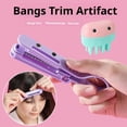 thumbnail image 2 of Hair Bangs Cutting Trimmer Razor Comb Childrens Hair Scissors Trimming Cutting, 2 of 8