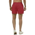 thumbnail image 3 of NOMADIC NOOK Men's Solid Color Summer Drawstring Waist Beach Swim Trunks 2 Pack, 3 of 6