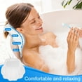 thumbnail image 2 of Tcwhniev Comfort Bath Pillow Relieve Stress and Rejuvenate Bathtub Pillow, Fast Drying Bathtub Cushion for Head, Neck and Back - White(16.54*18.11 in）, 2 of 10