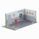 thumbnail image 1 of Diorama de modelo de coche, escenario de estacionamiento, 1/24, regalo, simulación, escena, bricolaje, exhibición para coche A, 1 of 5