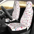 thumbnail image 2 of Fuzoiu Cute Poodle Dog Print Seat Covers Set, Car Seat Covers Front Seats, Car Seat Protector, Car Seat Cushion, Seat Covers Carseat Cover Universal Fit for Most Cars, 2 of 7
