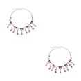 thumbnail image 3 of Guardurnaity Collar colorido para mujer, exquisita decoración colgante, collares brillantes para mujer, joyería, colgante para el cuello, Rojo 2piezas, 3 of 6
