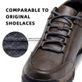 thumbnail image 4 of 2 Pair Round Reflective Rope Shoelaces Replacement Boot laces for Sneakers Boots, 4 of 7