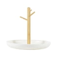 thumbnail image 3 of Luxury Style Jewelry Vanity Tray Cosmetic Perfume Makeup Display Serving Tray White, 3 of 8