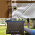 thumbnail image 5 of 3 * 3M Auvent d'Ombrage Durable Extérieur Tissu de Tente Multifonction Extérieur Tapis de Camping, 5 of 5