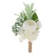 thumbnail image 1 of 20x Flor de boda Broche de ramillete Broche Vestido de fiesta Decoración Boutonniere Ojales Sunnimix Ramillete para el ojal, 1 of 8