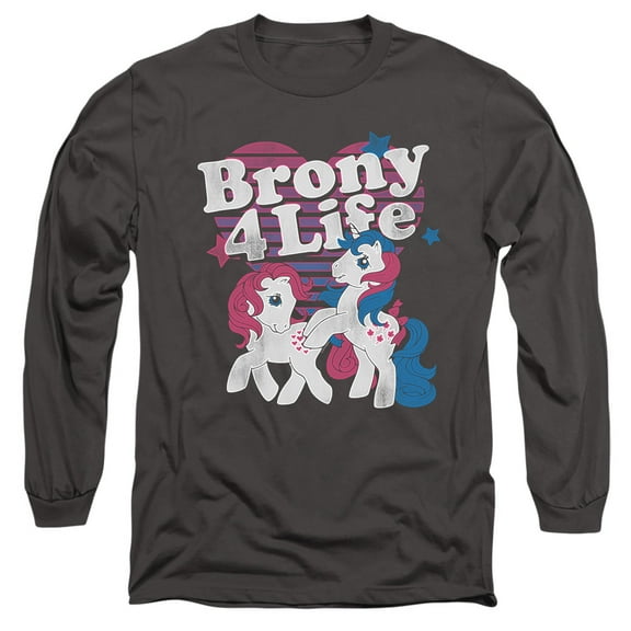 My Little Pony Retro - Brony 4 Life - Long Sleeve Shirt - XXX-Large