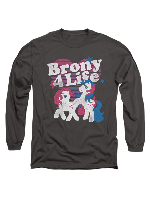 My Little Pony Retro - Brony 4 Life - Long Sleeve Shirt - Medium