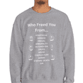 thumbnail image 3 of "GOD DID" (WL) Crewneck Sweatshirt w/ Scripture Design (1 John 1:9), 3 of 6