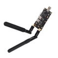 thumbnail image 2 of Adaptador NGFF M.2 a USB3.0 Módem LTE con ranura para tarjeta SIM dual con tornillos de antenas para módulo LTE/4G/5G, 2 of 9