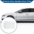 thumbnail image 2 of Unique Bargains No.LR030193 Exterior Door Handle Cover Trim Fit for Land Rover LR4 / Discovery 4 2010-2016 Door Handle Cover 1 Pcs White, 2 of 7