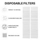 thumbnail image 2 of for Resmed Airsense 40 Filters - Universal Replacement Filters CPAP Filters, 2 of 3