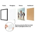 thumbnail image 5 of Americanflat 16x20 Picture Frame with Polished Plexiglass 5 Pack Galleria Collection Frames Wall - Black, 5 of 8