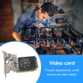 thumbnail image 2 of Tarjeta de vídeo GT210 512M DDR3 64Bit, compatible con HDMI, VGA, DVI, tarjeta de vídeo para ordenador, funcionamiento con poco ruido, accesorios para ordenador de escritorio Hugtrwg Para estrenar, 2 of 9