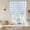 LightBLue, variant on Light Blue Plaid Balloon Curtains for Bedroom/Front Door/Bathroom, Modern Minimalist Country Tie Up Curtains 63 Inch Length Light Filtering Kitchen Curtains Shades for Windows 46"x63"