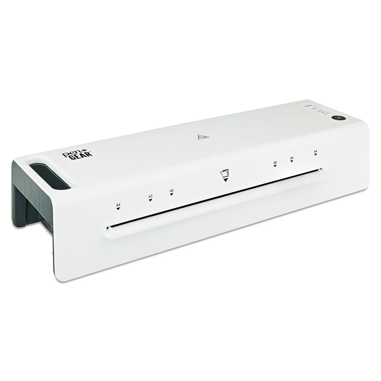 Pen+Gear Lamineuse thermique 24 cm (9,5 po) – Format lettre, compatible avec pochettes 3 mil, 5 mil et pochettes froides – Blanc Système de plastifcation thermique format lettre