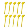 thumbnail image 1 of 10PCS 10 Degree Golf Tees Golf 10 Degree Tee for Training On-Course Golf Accessories Ball Tees for Parks Golf Course Courtyard Yellow 10pcs, 1 of 6