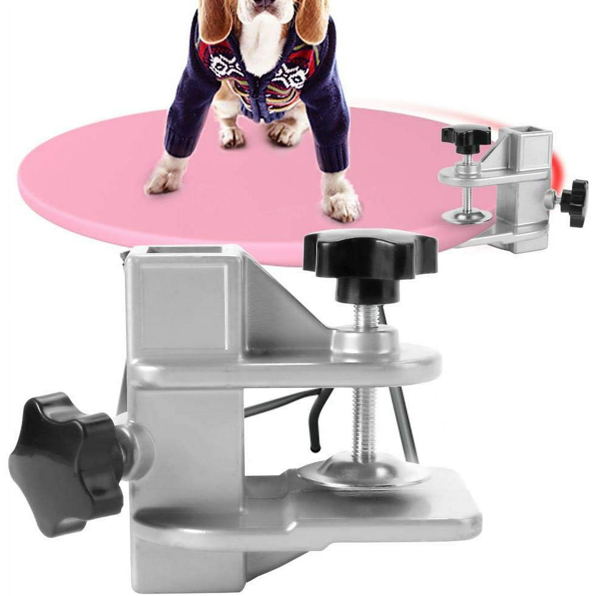 Durhf Pet Grooming Table Arms Clamp Metal Dog Grooming Table Arm H Bar Clamp Holder Inner Dia 2 2cm