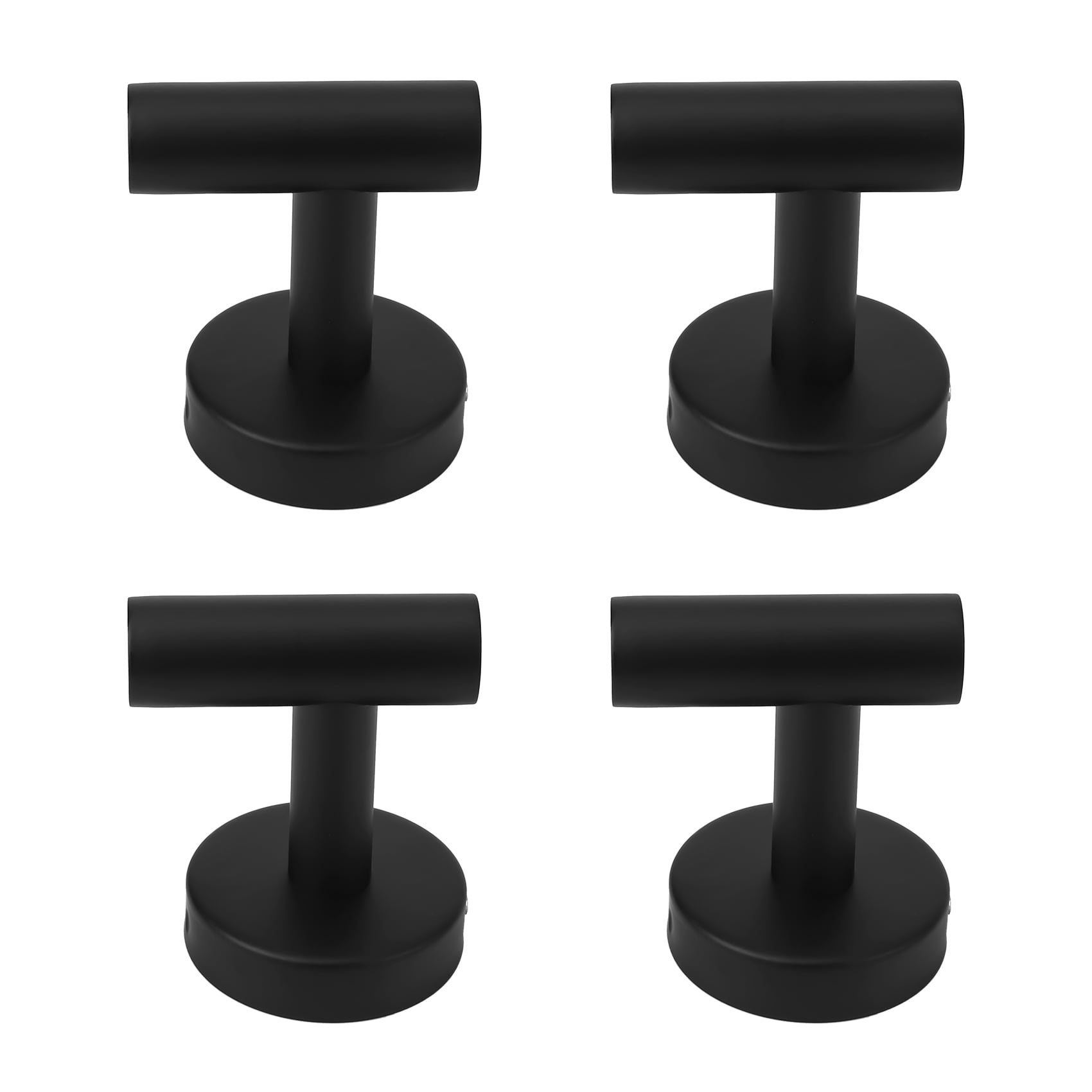 4pcs Bathroom Towel Hooks Black Wall Hook, Coat Hook Robe 【限定製作】