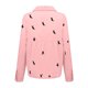 thumbnail image 4 of ICHUANYI Clearance Fashion Women's Loose Buttons Bird Print Lapel Long Sleeves T-shirts Blouse Tops(Pink, M) Ichuanyi Ichuanyi, 4 of 6