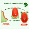 thumbnail image 3 of Animal Shape Funny Aiming Target Wall Mounted Urinal For Boys, 3 of 8