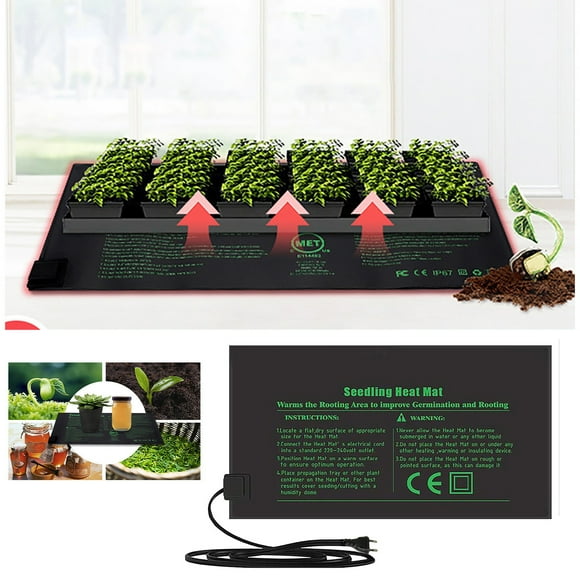 Boovnll Seed Starter Tray, Reusable Microgreens Sprouting Trays Seed Starter Kit for Indoor/Outdoor Garden, Growing Microgreens, Wheatgrass, Seed Starting Trays