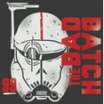 thumbnail image 2 of Boy's Star Wars: The Bad Batch Crosshair Logo  Graphic Tee Charcoal Heather Medium, 2 of 5