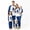 Blue Plaid-Tree, variant on RUINIXCW Family Christmas Pajamas Matching Sets Xmas PJS Holiday Jammies for Whole Family Tree Long Sleeve Tops and Plaid Pants Mommy and Me Christmas Outfits Sleepwear
