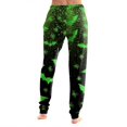 thumbnail image 6 of Hearthz Halloween Print Womens Pajamas Pants Ghost Pumpkin Bat Print Jogger Lounge Pants Elastic Waist Lightweight Lounge Pants Women with Cuffed Ankles, 6 of 6