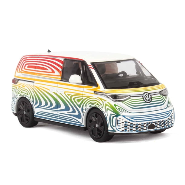 Volkswagen ID. Buzz Van Rainbow 1/64 Diecast - Mini GT - Walmart