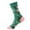 A-Green, variant on Bibifish Geometric Print Socks For Mens Womens Novelty Mid Calf Socks Colorful Floral Printed Socks Funky Unisex Crew Socks