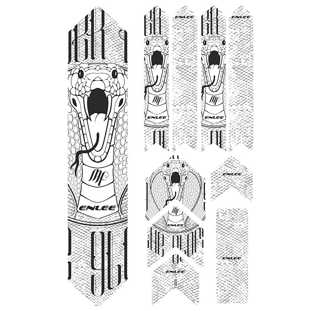 Bike Frame Sticker Mountain Bike Scratch Resistant Frame Protector