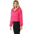 thumbnail image 6 of MixMatchy Women's Lightweight Cropped Jackets Yoga Quick Dry Windbreaker Zipper Jackets Workout Running Hoodie Jackets, 6 of 7
