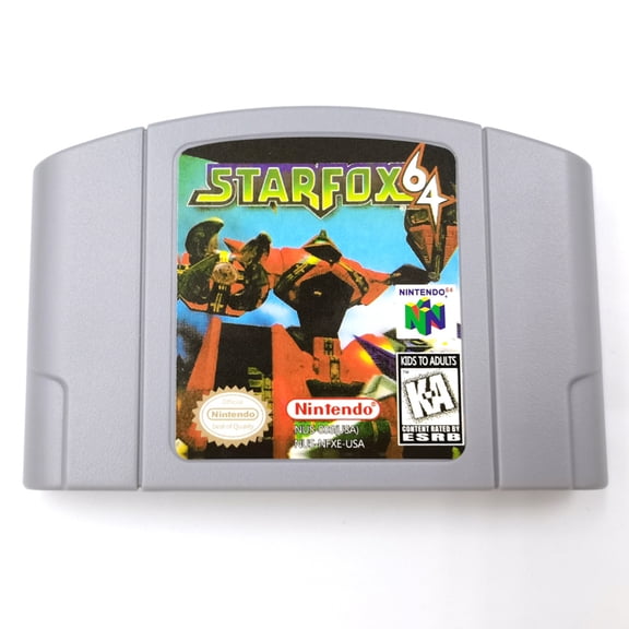 N64 Game US Version of Star Fox 64