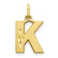 thumbnail image 1 of Pendentif Charme Collier Monogramme Initiale Lettre K en Or Jaune 10k, 1 of 7
