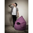 thumbnail image 2 of Gouchee Home Brava Collection Contemporary Polyester Upholstered Bean Bag Chair, Multiple Colors, 2 of 5