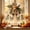 B,7.87*7.87IN, variant on Large Patchwork Bow Sewing Kit, Large Patchwork Bow Wreath, Farmhouse Fabric Folded Flower, Pre Cut Quilt Kits for Beginners, Perfect for Front Door Wall Window Porch Decor