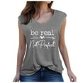 thumbnail image 2 of Bixock Womens Tank Tops Sleeveless Blouse Solid Color V Neck Inner Outer Wear Casual Shirt Daily Layering Top Beach Vacation Summer Clothes, 2 of 3
