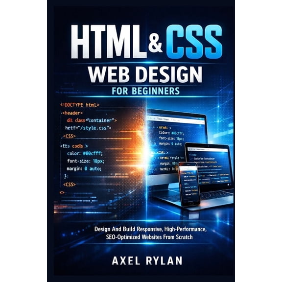 HTML and CSS Web Design for Beginners: Design And Build Responsive, High-Performance, SEO-Optimized Websites From Scratc, (Paperback)