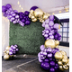 thumbnail image 3 of Decoracion Fiesta Cumpleaños #12 Metal Globos 50 Xtellar morado, 3 of 3