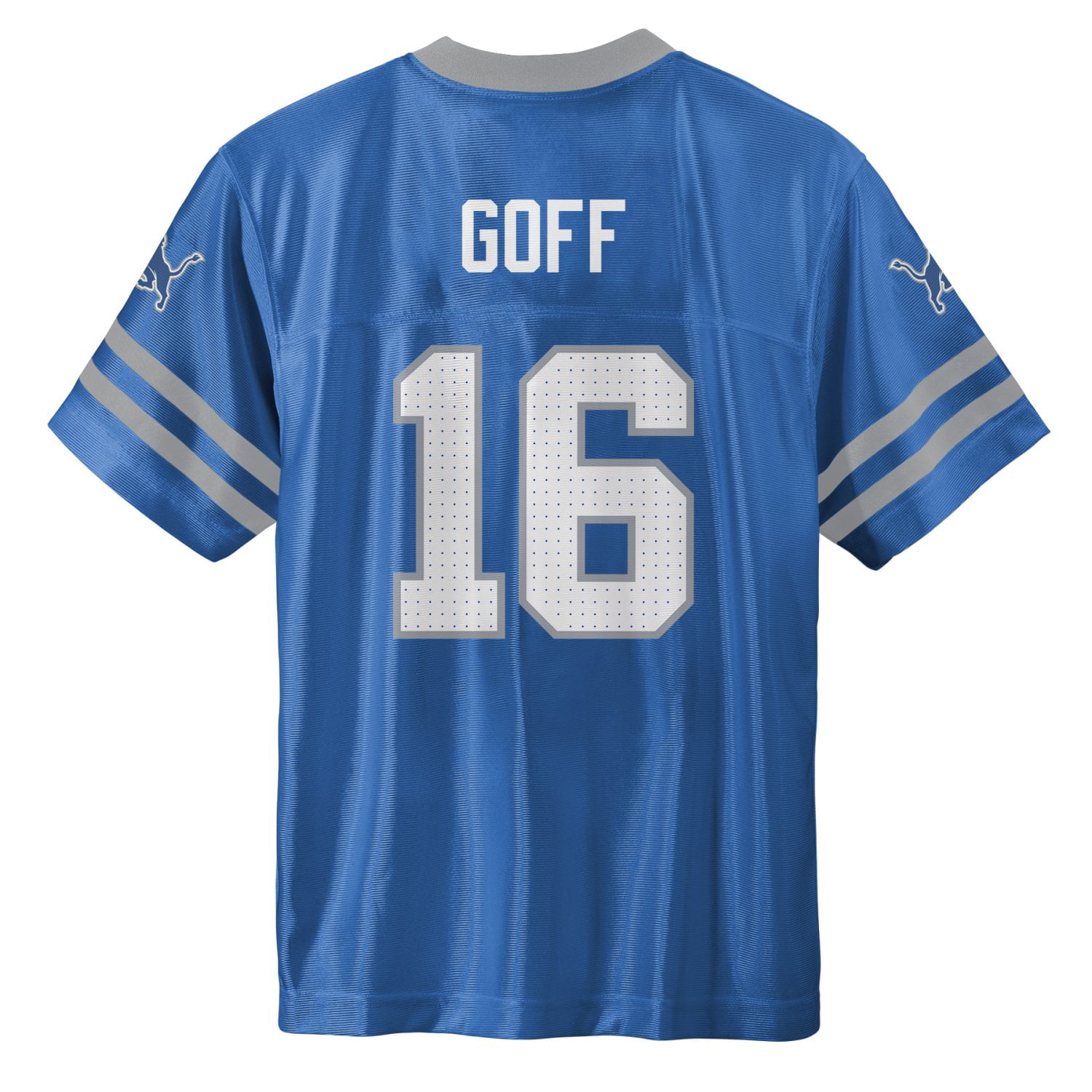 NFL DETROIT LIONS Boys Jersey Game Day Fan Apparel - Goff