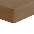thumbnail image 3 of The Great American Store- 1800 Series 100% Authentic Microfiber Pack of 4 Fitted Sheet / Bottom Sheet 24 Inch Deep Pocket (Solid Chocolate, Twin) - ALL ROUND ELASTIC FOR PERFECT FIT, 3 of 6