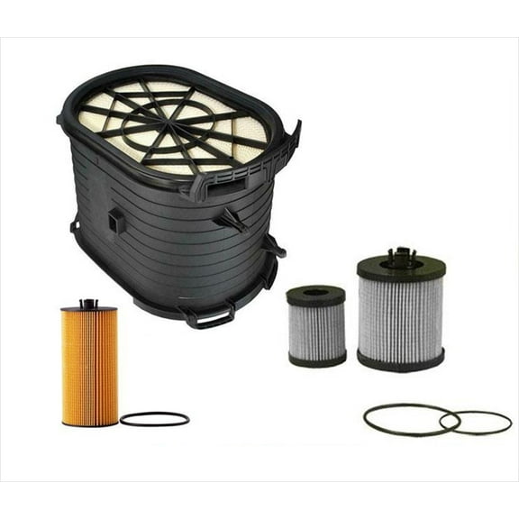 Oil Fuel Air Filter For Ford Diesel F250 F350 6.0L Turbo 2003-2006 4C3Z-9601-AA