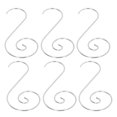 thumbnail image 1 of Ganchos En Forma De S Para Adorno, Juego De Ganchos En Forma De S De Alta Dureza De 600 Piezas Que No Se Oxidan Para La Cocina Y La Fiesta ANGGREK Plata, 1 of 8